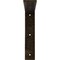 Ekena Millwork Hamilton Steel Bracket, Antiqued Pale Gold 2"W x 10"D x 10"H BKTM02X10X10HAAPG - alternate 2